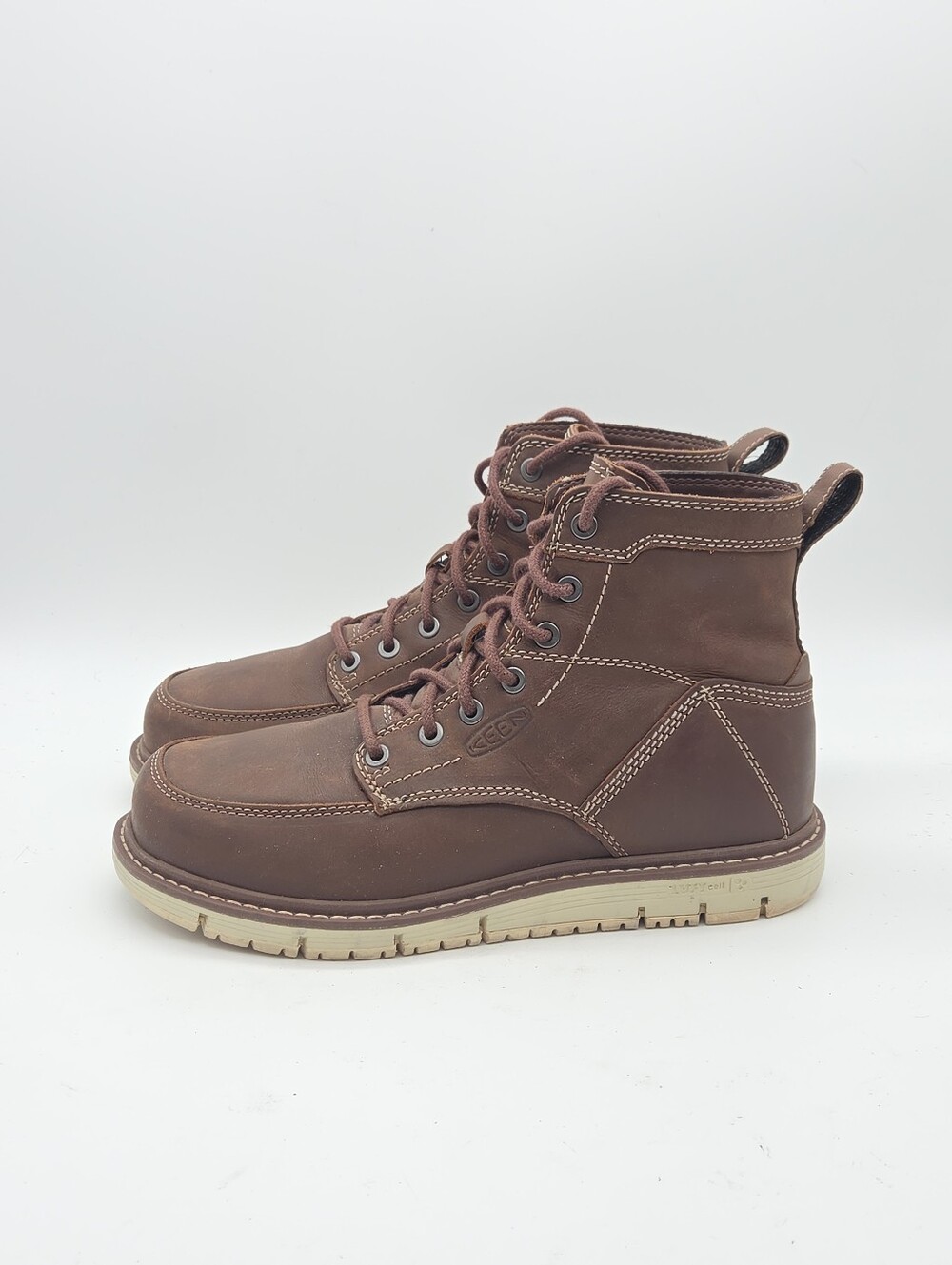 KEEN Utility San Jose 6" Brown Work Boots Size Men's 7 D